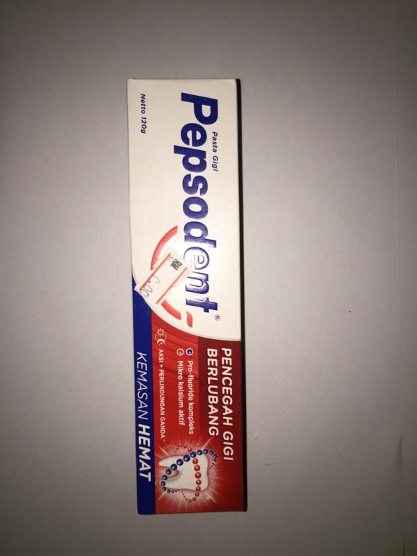 Pepsodent toothpaste