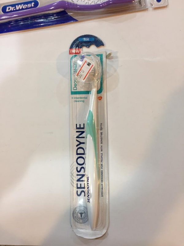 Sensodyne toothbrush