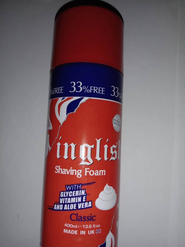 Shaving Foam INGLISH